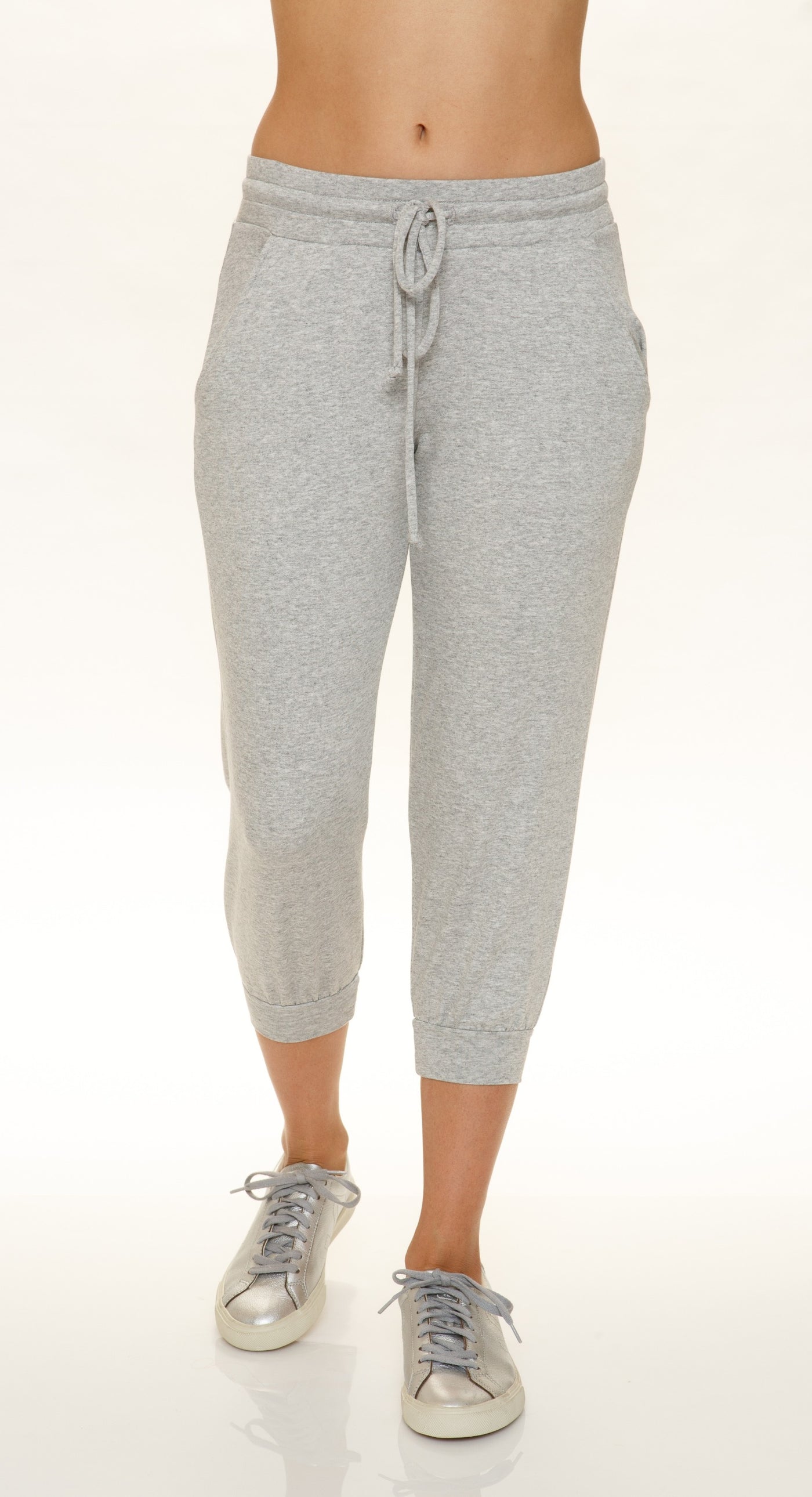 Slouchy Cropped Jogger with Pockets