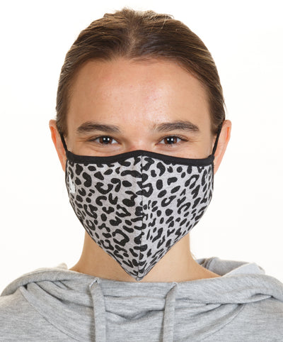 Zero - Leopard - 2Pack Face Masks with spunbond protective barrier